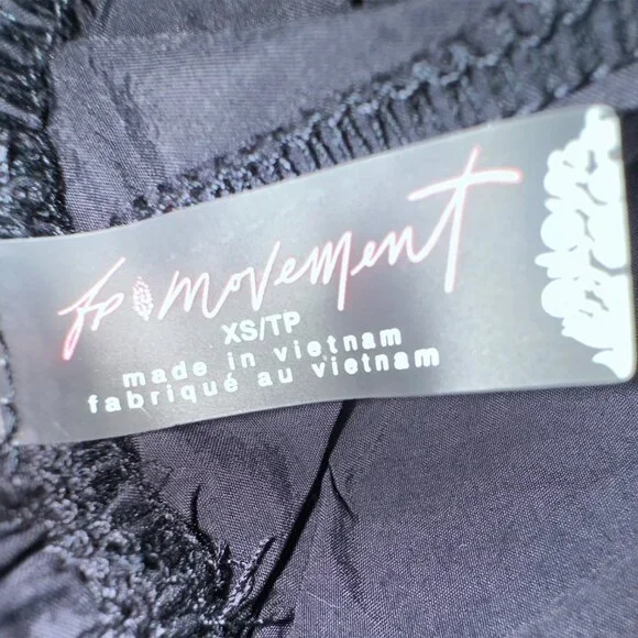 Free People Champ Is Here Shorts Black Size XS - Picture 2 of 8